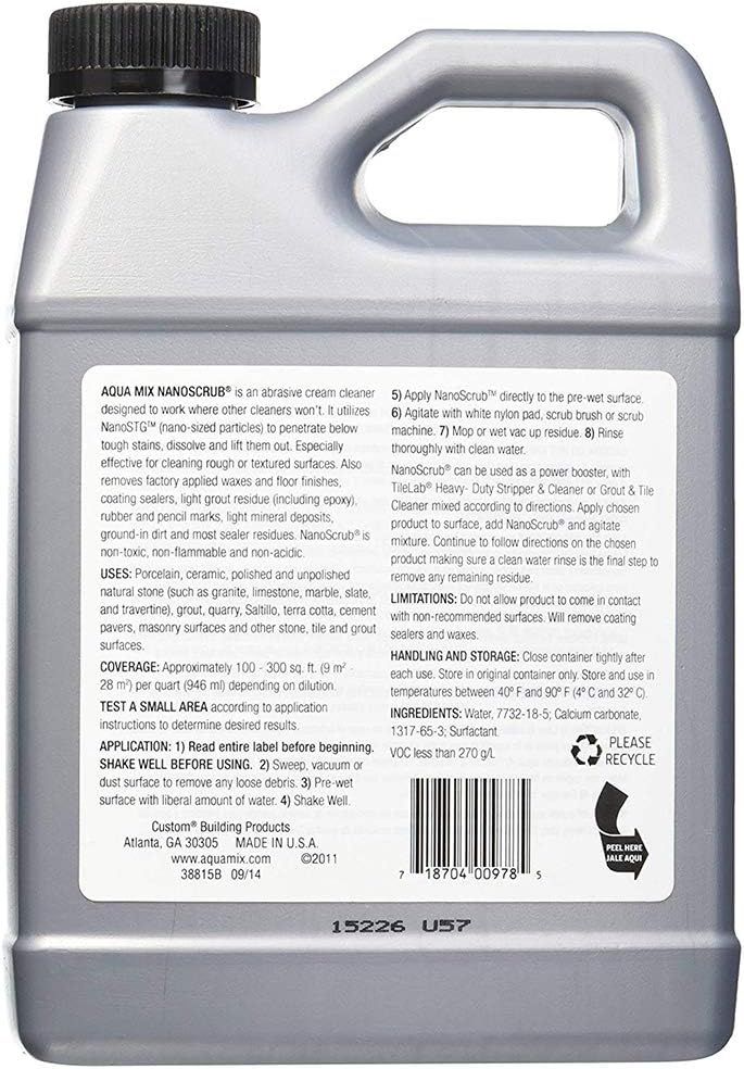 Aqua Mix NanoScrub Powerful Abrasive Cleaner - 32 oz (946 mL) - Image 2